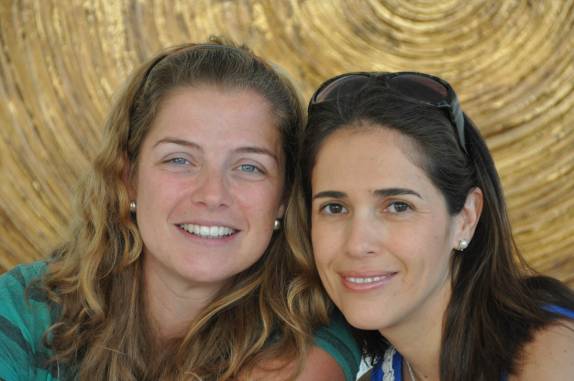 Com a Su em Key Biscayne, na Flórida - Estados Unidos